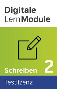 Produktabbildung zu Digitale Lernmodule - Deutsch - Schreiben II - Testlizenz