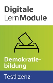 Produktabbildung zu Digitale Lernmodule - Demokratiebildung - Testlizenz