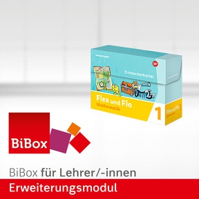 Produktabbildung zu Flex und Flo - Ausgabe 2021 - BiBox – Erweiterungsmodul Entdeckerkartei 1 - Einzellizenz für Lehrer/-innen (Dauerlizenz)