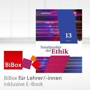 Produktabbildung zu Standpunkte der Ethik - Lehr- und Arbeitsbuch für die gymnasiale Oberstufe - Ausgabe Bayern 2023 - BiBox - Das digitale Unterrichtssystem 13 - Kollegiumslizenz für Lehrer/-innen (Dauerlizenz)