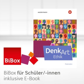 Produktabbildung zu DenkArt – Arbeitsbuch Ethik für die gymnasiale Oberstufe Ausgabe 2026 - BiBox – Das digitale Unterrichtssystem Materialien - Einzellizenz für Schüler/-innen (1 Schuljahr)