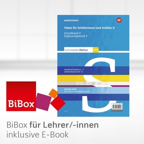 Produktabbildung zu Schroedel Abitur - Ausgabe für Niedersachsen 2026 - BiBox - Das digitale Unterrichtssystem II - Kollegiumslizenz für Lehrer/-innen (1 Schuljahr)