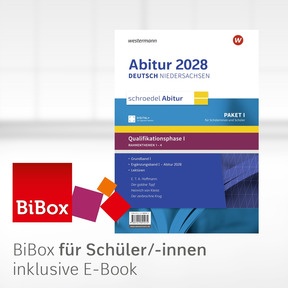 Produktabbildung zu Schroedel Abitur – Ausgabe für Niedersachsen zum Abitur 2028 - BiBox – Das digitale Unterrichtssystem Qualifikationsphase I - Einzellizenz für Schüler/-innen (1 Schuljahr)