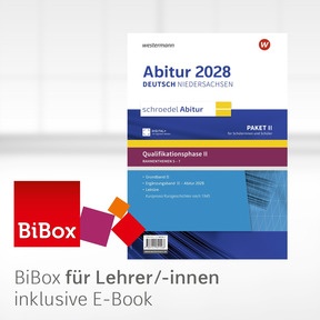 Produktabbildung zu Schroedel Abitur – Ausgabe für Niedersachsen zum Abitur 2028 - BiBox – Das digitale Unterrichtssystem Qualifikationsphase II - Einzellizenz für Lehrer/-innen (Dauerlizenz)