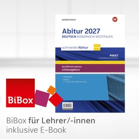 Produktabbildung zu Schroedel Abitur – Ausgabe für Nordrhein-Westfalen zum Abitur 2027 - BiBox – Das digitale Unterrichtssystem Leistungskurs - Kollegiumslizenz für Lehrer/-innen (Dauerlizenz)