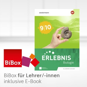 Produktabbildung zu Erlebnis Biologie - Allgemeine Ausgabe 2025 - BiBox - Das digitale Unterrichtssystem 9/10 - Einzellizenz für Lehrer/-innen (Dauerlizenz)