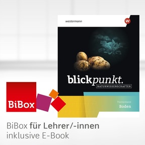 Produktabbildung zu Blickpunkt Naturwissenschaften – Themenbände - BiBox – Das digitale Unterrichtssystem Boden - Kollegiumslizenz für Lehrer/-innen (1 Schuljahr)