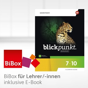 Produktabbildung zu Blickpunkt Biologie - Allgemeine Ausgabe 2025 - BiBox - Das digitale Unterrichtssystem 7-10 - Einzellizenz für Lehrer/-innen (Dauerlizenz)