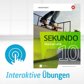 Produktabbildung zu Sekundo - Mathematik für differenzierende Schulformen - Ausgabe 2022 für Nordrhein-Westfalen - Interaktive Übungen 10 - Einzellizenz (1 Schuljahr)