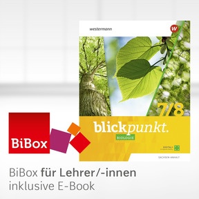 Produktabbildung zu Blickpunkt Biologie - Ausgabe 2024 für Sachsen-Anhalt - BiBox - Das digitale Unterrichtssystem 7 / 8 - Kollegiumslizenz für Lehrer/-innen (1 Schuljahr)