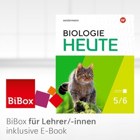 Produktabbildung zu Biologie heute SI - Ausgabe 2026 für Gymnasien in Nordrhein-Westfalen - BiBox - Das digitale Unterrichtssystem 5 / 6 - Kollegiumslizenz für Lehrer/-innen (1 Schuljahr)