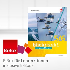 Produktabbildung zu Blickpunkt Naturwissenschaften - Ausgabe 2024 für das Saarland - BiBox - Das digitale Unterrichtssystem - Kollegiumslizenz für Lehrer/-innen (Dauerlizenz)