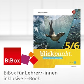 Produktabbildung zu Blickpunkt Naturwissenschaften - Ausgabe 2024 für Hamburg - BiBox - Das digitale Unterrichtssystem 1 - Kollegiumslizenz für Lehrer/-innen (Dauerlizenz)