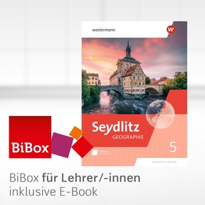 Produktabbildung zu Seydlitz Geographie - Ausgabe 2026 für Realschulen in Bayern - BiBox - Das digitale Unterrichtssystem 5 - Einzellizenz für Lehrer/-innen (Dauerlizenz)