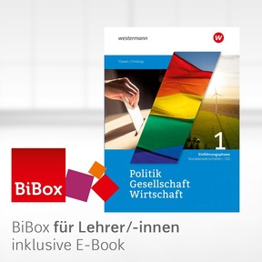 Produktabbildung zu Politik-Gesellschaft-Wirtschaft Sozialwissenschaften SII - Ausgabe 2025 für Nordrhein-Westfalen - BiBox - Das digitale Unterrichtssystem 1 - Kollegiumslizenz für Lehrer/-innen (Dauerlizenz)