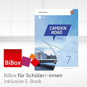 Produktabbildung zu Camden Road - Ausgabe 2024 für Realschulen in Bayern - Digitales Workbook 7 (inkl. Audios)