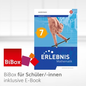 Produktabbildung zu Erlebnis Mathematik - Ausgabe Nordrhein-Westfalen 2024 - Digitales Arbeitsheft mit Medien 7