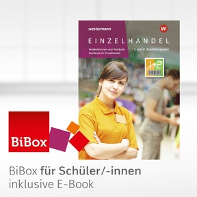Produktabbildung zu Einzelhandel - BiBox - Das digitale Unterrichtssystem 1. und 2. Ausbildungsjahr - Einzellizenz für Schüler/-innen (1 Jahr) - 5. Auflage 2025