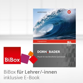 Produktabbildung zu Dorn Bader Physik - für das Berufliche Gymnasium in Baden-Württemberg - BiBox - Das digitale Unterrichtssystem Eingangsklasse - Einzellizenz für Lehrer/-innen (Dauerlizenz) - 2. Auflage 2026