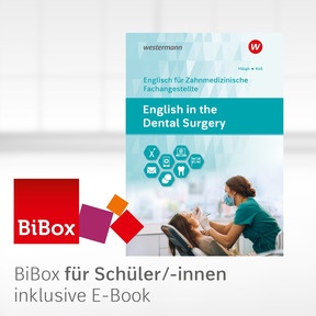 Produktabbildung zu English in the Dental Surgery - BiBox - Das digitale Unterrichtssystem - Einzellizenz für Schüler/-innen (4 Schuljahre) - 6. Auflage 2023