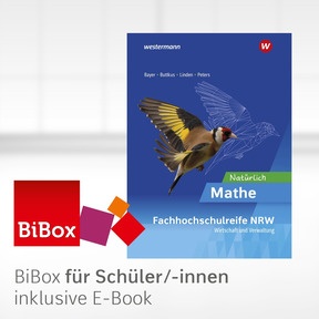 Produktabbildung zu Natürlich Mathe - Ausgabe für die Höhere Berufsfachschule - Fachrichtung Wirtschaft und Verwaltung- in Nordrhein-Westfalen - BiBox - Das digitale Unterrichtssystem - Einzellizenz für Schüler/-innen (4 Schuljahre) - 1. Auflage 2025