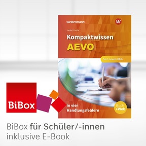 Produktabbildung zu Kompaktwissen AEVO in vier Handlungsfeldern - BiBox - Das digitale Unterrichtssystem - Einzellizenz für Schüler/-innen (4 Schuljahre) - 5. Auflage 2020