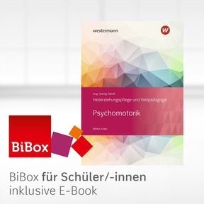 Produktabbildung zu Heilerziehungspflege und Heilpädagogik - BiBox - Das digitale Unterrichtssystem Psychomotorik - Einzellizenz für Schüler/-innen (4 Schuljahre) - 6. Auflage 2023