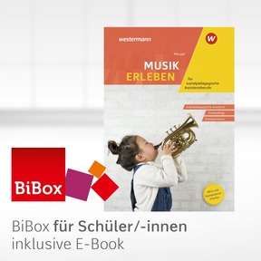 Produktabbildung zu Musik erleben für sozialpädagogische Assistenzberufe - BiBox - Das digitale Unterrichtssystem - Einzellizenz für Schüler/-innen (4 Schuljahre) - 5. Auflage 2025