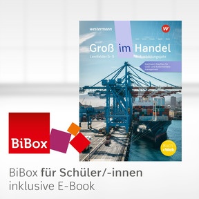 Produktabbildung zu Groß im Handel - KMK-Ausgabe - BiBox - Das digitale Unterrichtssystem 2: Lernfelder 5 bis 9 - Kaufmann/Kauffrau für Groß- und Außenhandelsmangement - Einzellizenz für Schüler/-innen (4 Schuljahre) - 9. Auflage 2026