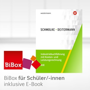 Produktabbildung zu Industriebuchführung mit Kosten- und Leistungsrechnung - IKR - BiBox - Das digitale Unterrichtssystem - Einzellizenz für Schüler/-innen (4 Schuljahre) - 45. Auflage 2024