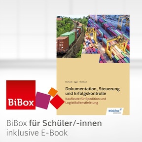 Produktabbildung zu Spedition und Logistikdienstleistung - BiBox - Das digitale Unterrichtssystem Dokumentation, Steuerung und Erfolgskontrolle - Einzellizenz für Schüler/-innen (4 Schuljahre) - 6. Auflage 2019