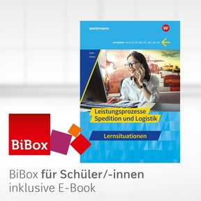 Produktabbildung zu Spedition und Logistik - BiBox - Das digitale Unterrichtssystem Lernsituationen - Einzellizenz für Schüler/-innen (4 Schuljahre) - 20. Auflage 2024