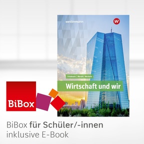 Produktabbildung zu Wirtschaft und WIR - BiBox - Das digitale Unterrichtssystem - Einzellizenz für Schüler/-innen (4 Schuljahre) - 17. Auflage 2020