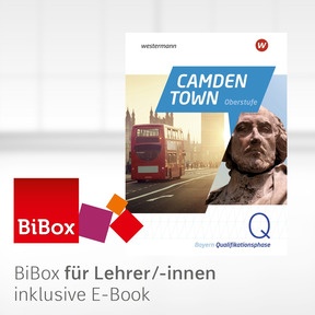 Produktabbildung zu Camden Town Oberstufe - Ausgabe 2023 für die Sekundarstufe II in Bayern - BiBox - Das digitale Unterrichtssystem Qualifikationsphase - Kollegiumslizenz für Lehrer/-innen (Dauerlizenz)