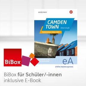 Produktabbildung zu Camden Town Oberstufe – Ausgabe für die Sekundarstufe II - Digitales Arbeitsheft Abitur Niedersachsen 2028 für Schülerinnen und Schüler - Erhöhtes Anforderungsniveau