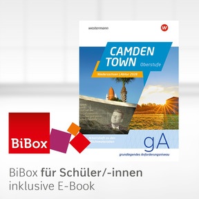 Produktabbildung zu Camden Town Oberstufe – Ausgabe für die Sekundarstufe II - Digitales Arbeitsheft Abitur Niedersachsen 2028 für Schülerinnen und Schüler - Grundlegendes Anforderungsniveau