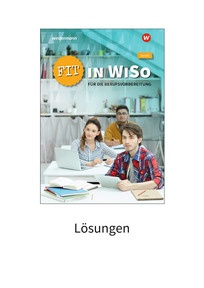 Produktabbildung zu Fit in WiSo für die Berufsvorbereitung - Lösungen Download - 6. Auflage 2026