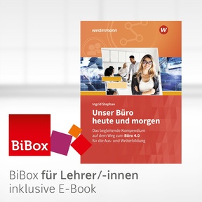 Produktabbildung zu Unser Büro heute und morgen - BiBox - Das digitale Unterrichtssystem - Einzellizenz für Lehrer/-innen (Dauerlizenz) - 22. Auflage 2025