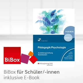 Produktabbildung zu Pädagogik/Psychologie für die Berufliche Oberstufe - BiBox - Das digitale Unterrichtssystem 1 - Einzellizenz für Schüler/-innen (1 Schuljahr) - 4. Auflage 2017