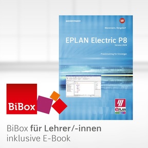 Produktabbildung zu EPLAN electric P8 - Version 2 - BiBox - Das digitale Unterrichtssystem - Kollegiumslizenz für Lehrer/-innen (Dauerlizenz) - 4. Auflage 2024