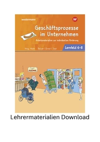 Produktabbildung zu Café Krümel - Arbeitsmaterialien zur individuellen Förderung - Geschäftsprozesse im Unternehmen & Personalbezogene Prozesse - Lernfelder 6-8 - Material inklusive Lösungen Download - 1. Auflage 2019