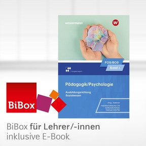 Produktabbildung zu Pädagogik/Psychologie für die Berufliche Oberschule - Ausgabe Bayern - BiBox – Das digitale Unterrichtssystem 1 - Kollegiumslizenz für Lehrer/-innen (Dauerlizenz) - 6. Auflage 2027