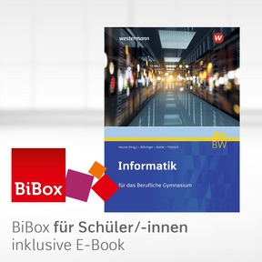 Produktabbildung zu Informatik für Berufliche Gymnasien in Baden-Württemberg - BiBox - Das digitale Unterrichtssystem - Einzellizenz für Schüler/-innen (4 Schuljahre) - 2. Auflage 2025