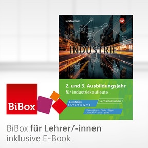 Produktabbildung zu Industrie - BiBox - Das digitale Unterrichtssystem Lernsituationen - Kollegiumslizenz für Lehrer/-innen (1 Schuljahr) - 1. Auflage 2025