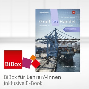 Produktabbildung zu Groß im Handel - KMK-Ausgabe - BiBox - Das digitale Unterrichtssystem 2. Ausbildungsjahr Lernfelder 5 bis 9 - Kaufmann/Kauffrau für Groß- und Außenhandelsmanagement Arbeitsbuch 2 - Einzellizenz für Lehrer/-innen (Dauerlizenz) - 4. Auflage 2026