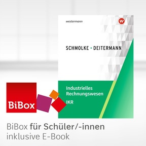 Produktabbildung zu Industrielles Rechnungswesen - IKR - BiBox - Das digitale Unterrichtssystem Schulbuch - Einzellizenz für Schüler/-innen (1 Jahr) - 55. Auflage 2026