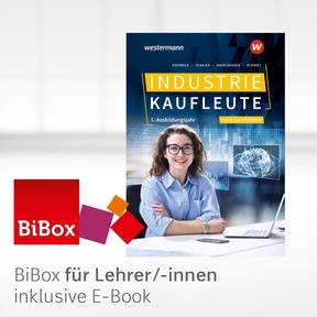 Produktabbildung zu Industriekaufleute - Ausgabe nach Ausbildungsjahren und Lernfeldern - BiBox - Das digitale Unterrichtssystem nach Lernfeldern 1. Ausbildungsjahr Schülerband - Kollegiumslizenz für Lehrer/-innen (Dauerlizenz) - 1. Auflage 2024