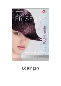 Produktabbildung zu Friseure - Fachtheorie - Lösungen Download - 13. Auflage 2022