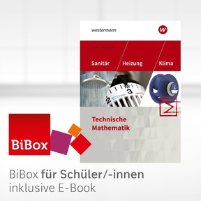 Produktabbildung zu Sanitär-, Heizungs- und Klimatechnik - BiBox - Das digitale Unterrichtssystem - Einzellizenz für Schüler/-innen (1 Jahr) - 8. Auflage 2025