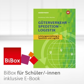 Produktabbildung zu Güterverkehr - Spedition - Logistik - BiBox - Das digitale Unterrichtssystem Leistungserstellung in Spedition und Logistik - Einzellizenz für Schüler/-innen (1 Jahr) - 46. Auflage 2026